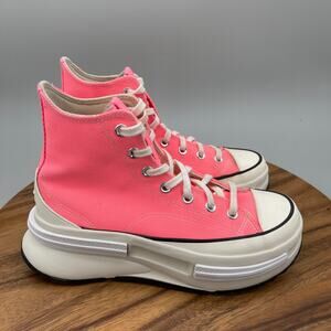 Converse Run Star Legacy CX High Shoes Womens Size 8 Pink Platform Sneakers
